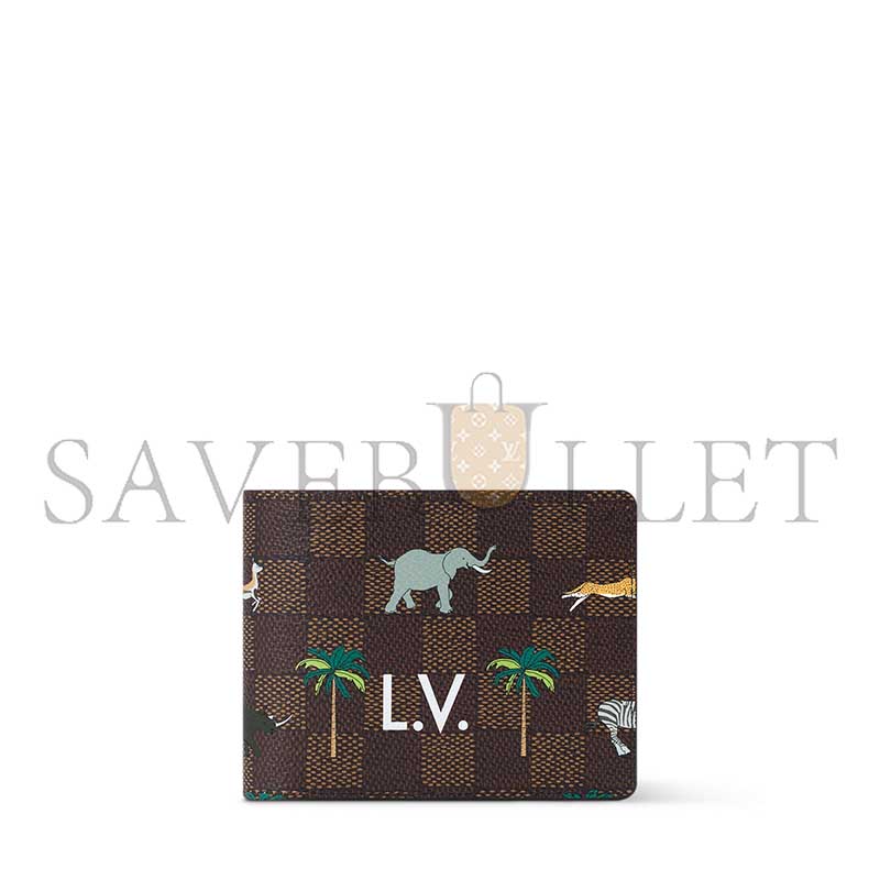 l0vis Vvtt0n master multiple wallet x the darjeeling limited n40870 (11.5*9*1.5cm)